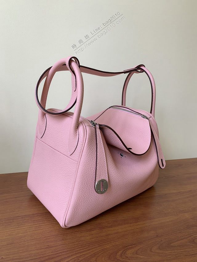 Hermes女包 愛馬仕lindy togo皮 金扣 銀扣 Hermes手提肩背包  am1950
